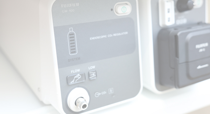 二酸化炭素の使用でお腹の張りを軽減